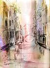 City Canvas Paintings - City I've never been 4